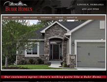 Tablet Screenshot of buhrhomes.com